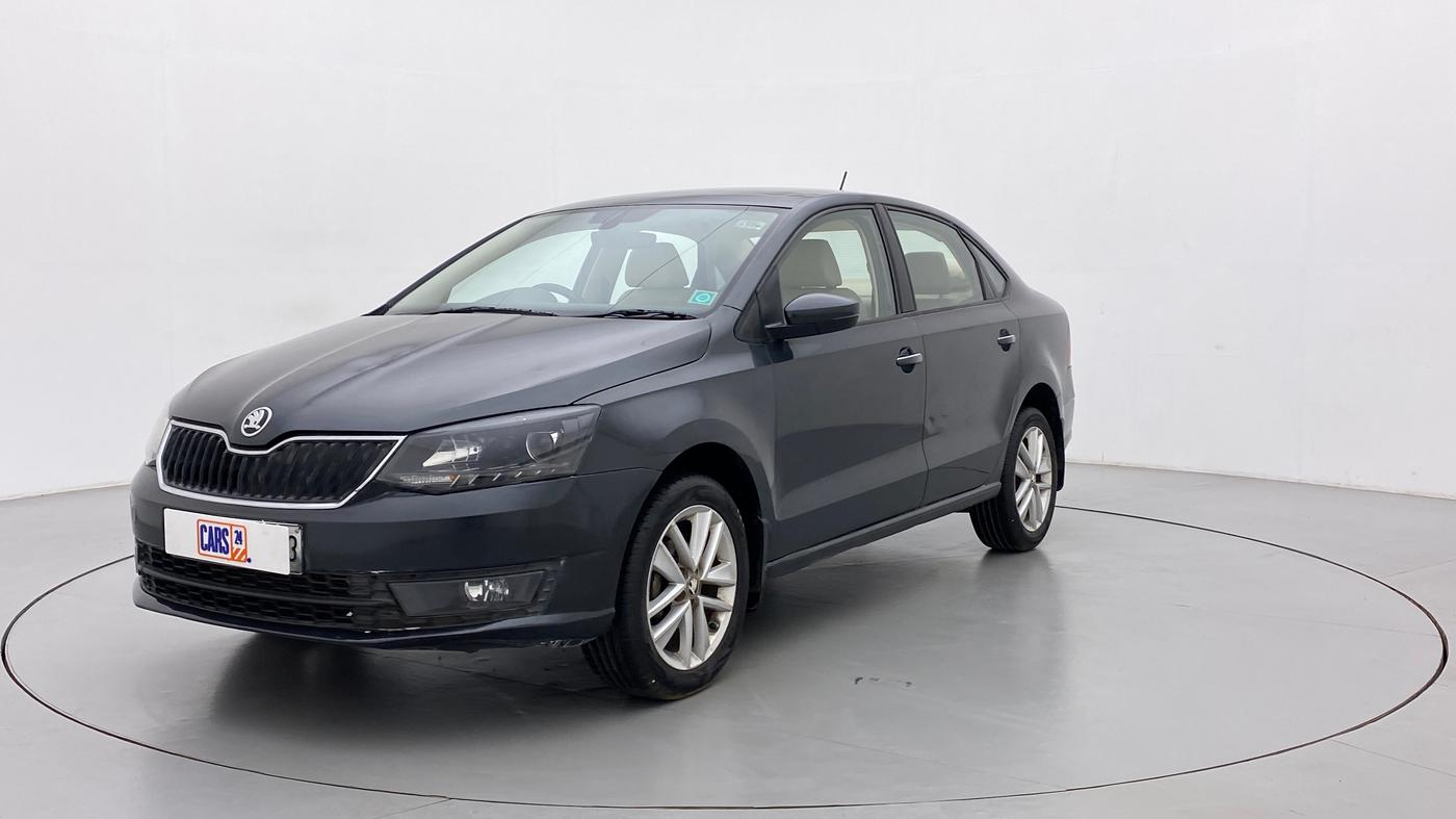 2017 Skoda Rapid 1.6 MPI STYLE AT, Petrol, Automatic, 36,023 km, Left Front Diagonal