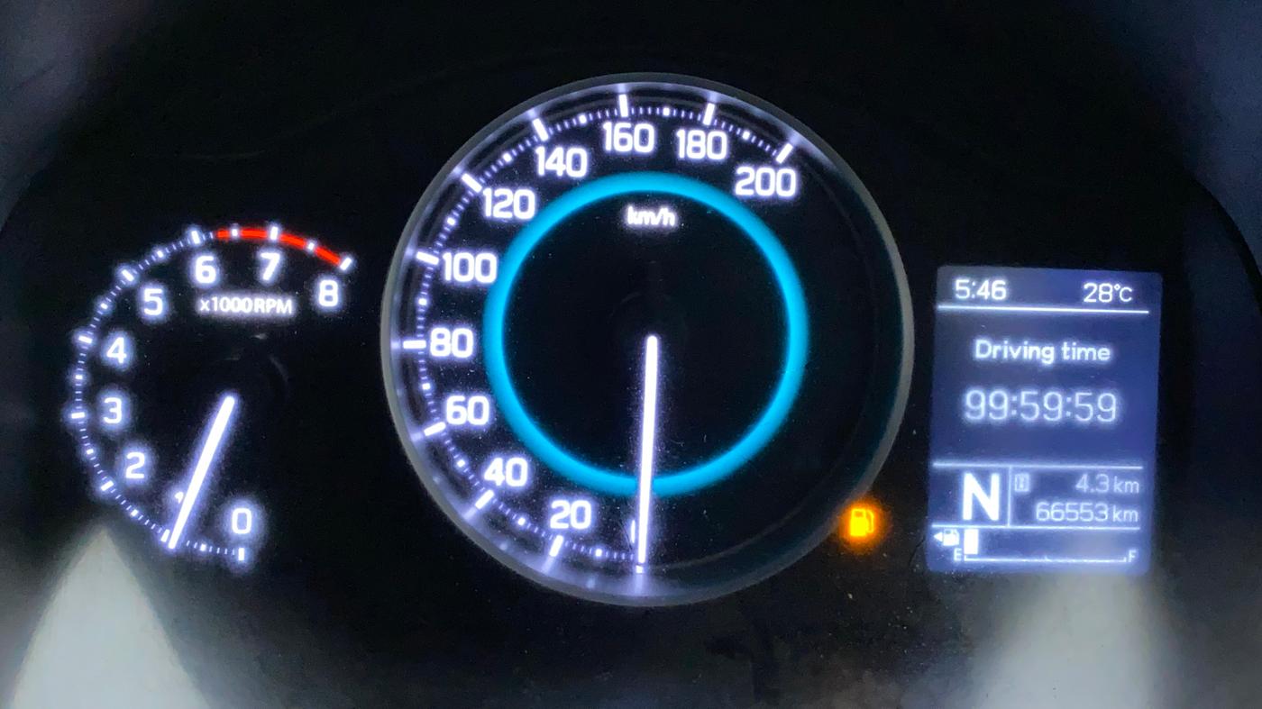 2020 Maruti IGNIS ZETA 1.2 AMT, Petrol, Automatic, 66,553 km, Odometer Image