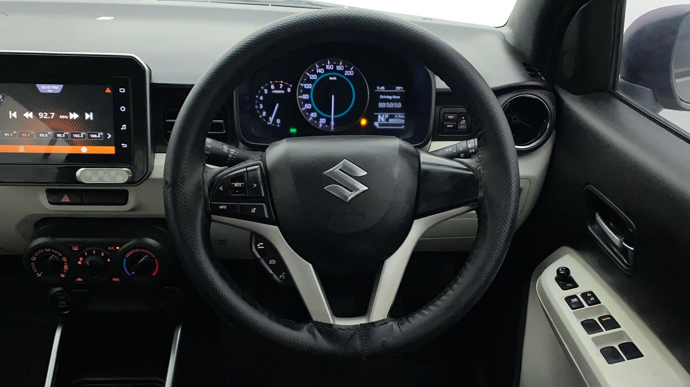 2020 Maruti IGNIS ZETA 1.2 AMT, Petrol, Automatic, 66,553 km, Steering Wheel Close Up