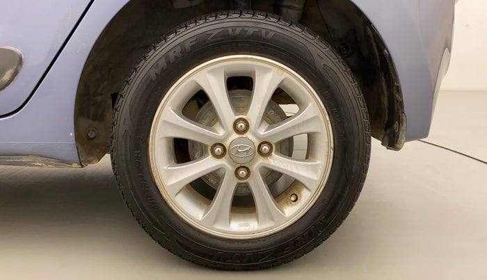 2015 Hyundai Grand i10 ASTA AT 1.2 KAPPA VTVT, Petrol, Automatic, 39,693 km, Left Rear Wheel