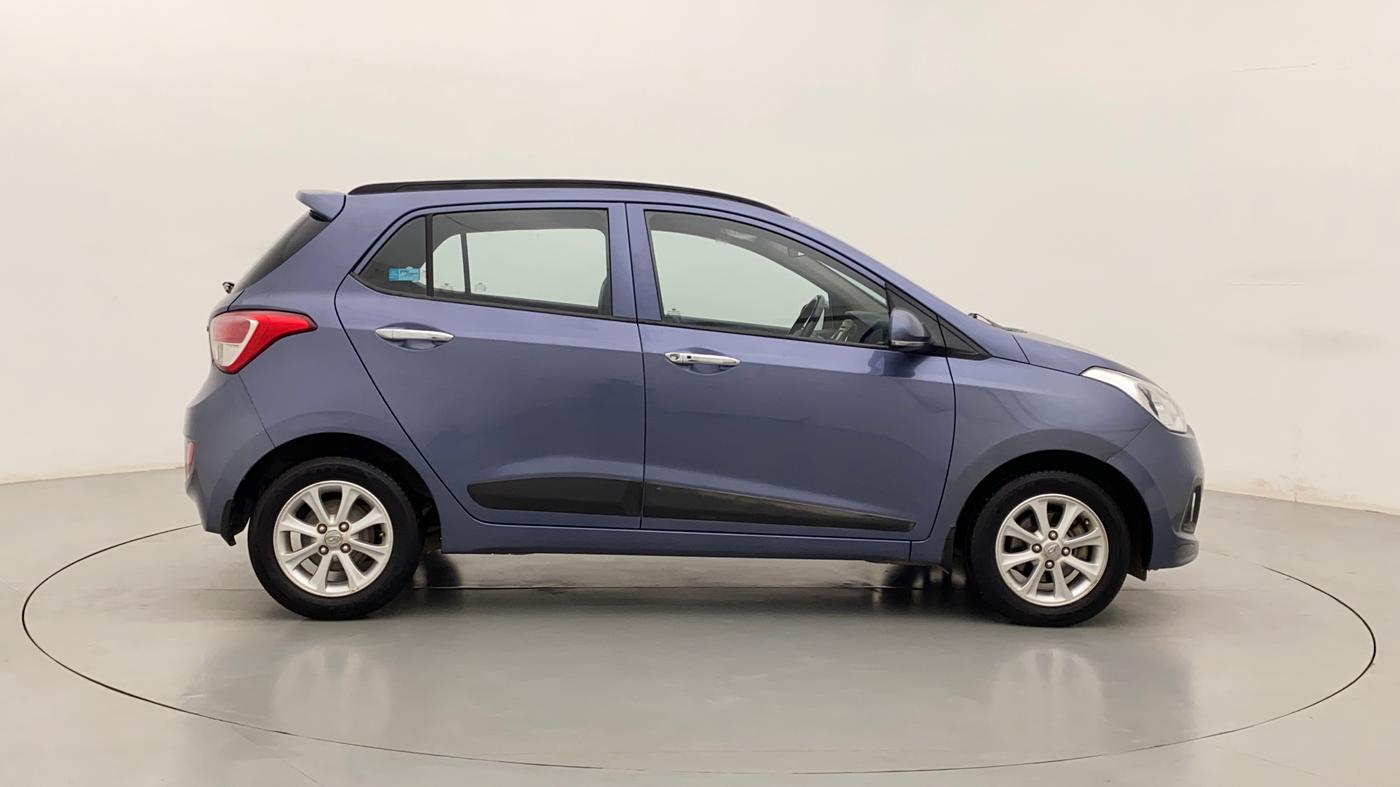 2015 Hyundai Grand i10 ASTA AT 1.2 KAPPA VTVT, Petrol, Automatic, 39,693 km, Right Side View