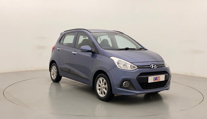 2015 Hyundai Grand i10 ASTA AT 1.2 KAPPA VTVT, Petrol, Automatic, 39,693 km, Right Front Diagonal