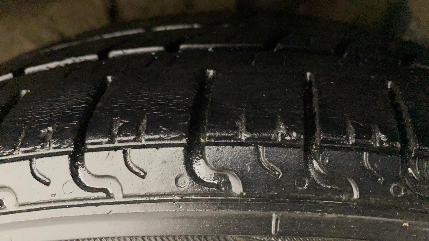 2018 Hyundai Xcent S 1.2, CNG, Manual, 78,166 km, Left Rear Tyre Tread