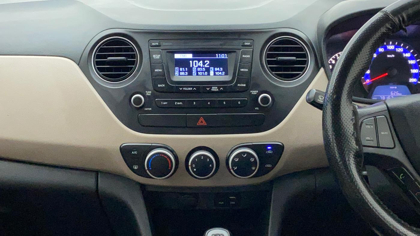 2018 Hyundai Xcent S 1.2, CNG, Manual, 78,166 km, Air Conditioner