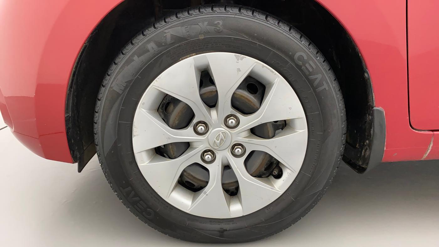 2018 Hyundai Xcent S 1.2, CNG, Manual, 78,166 km, Left Front Wheel