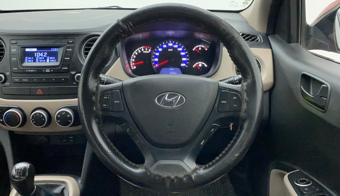 2018 Hyundai Xcent S 1.2, CNG, Manual, 78,166 km, Steering Wheel Close Up
