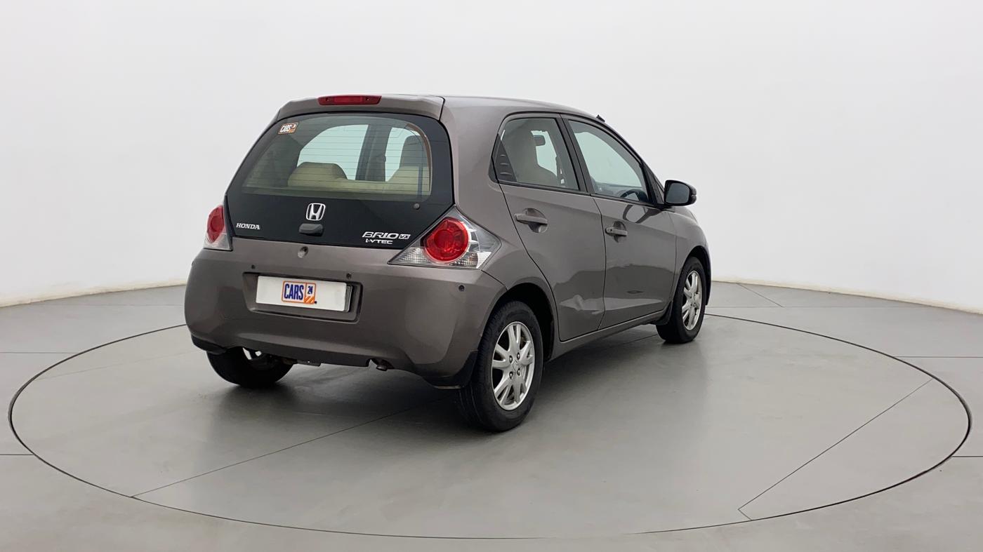 2015 Honda Brio VX AT, Petrol, Automatic, 56,115 km, Right Back Diagonal