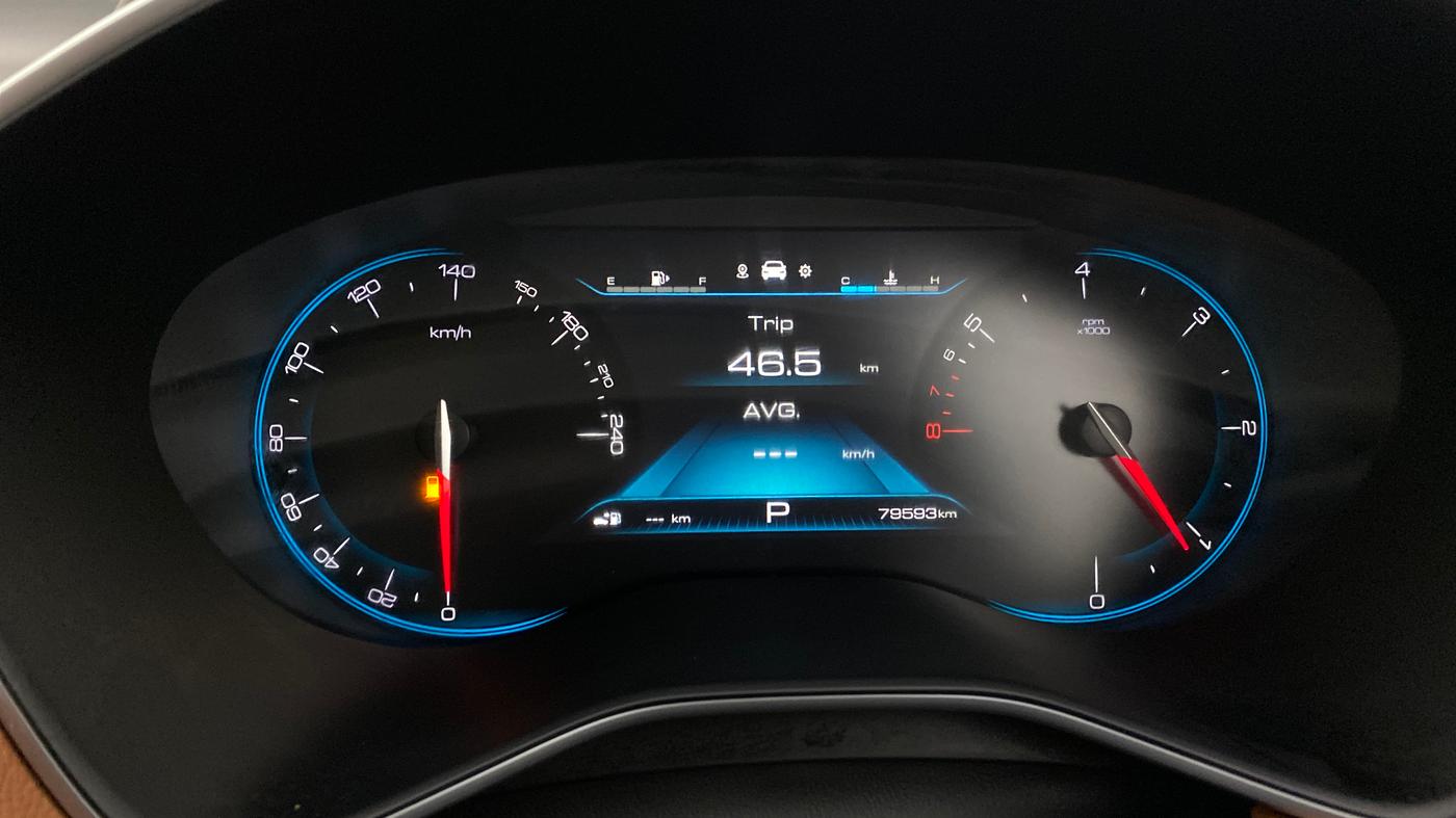 2021 MG HECTOR PLUS SHARP 1.5 PETROL TURBO CVT 6-STR, Petrol, Automatic, 79,593 km, Odometer Image
