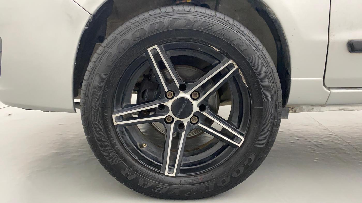 2014 Maruti Alto K10 VXI P, Petrol, Manual, 70,553 km, Left Front Wheel