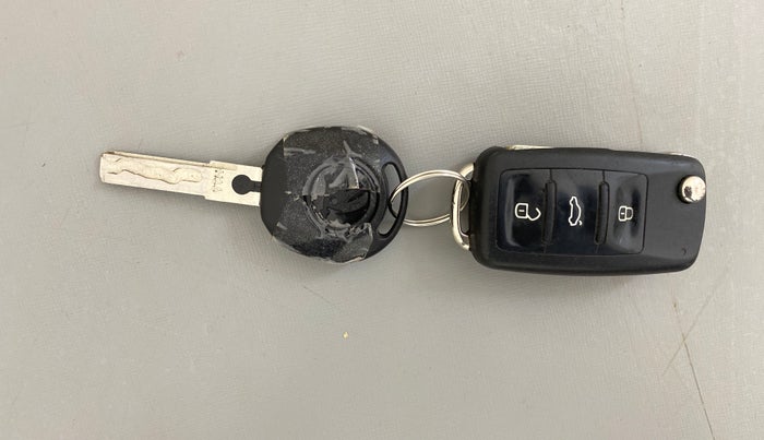 2019 Skoda Rapid AMBITION 1.5 TDI, Diesel, Manual, 1,27,783 km, Key Close Up