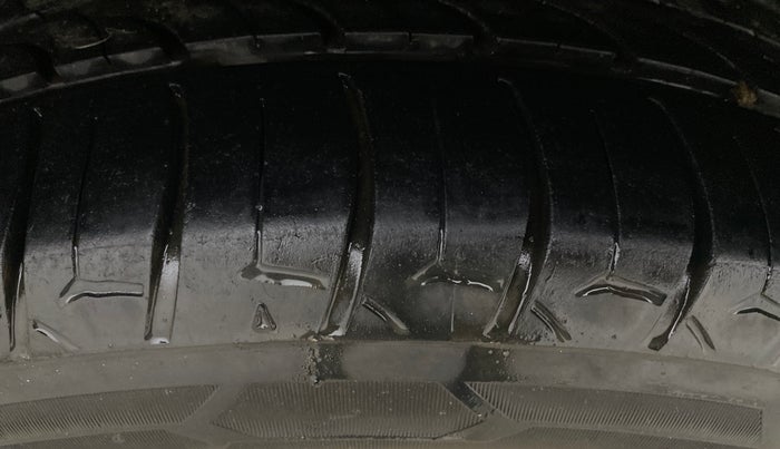 2019 Skoda Rapid AMBITION 1.5 TDI, Diesel, Manual, 1,27,783 km, Left Rear Tyre Tread