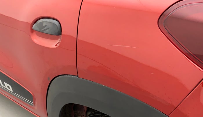2022 Renault Kwid RXT 1.0 AMT, Petrol, Automatic, 16,518 km, Left quarter panel - Minor scratches