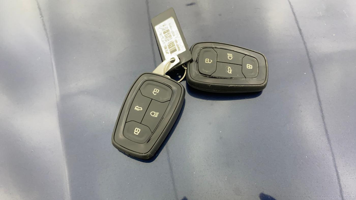 2024 Tata TIGOR XZA Plus iCNG , CNG, Automatic, 10,554 km, Key Close Up