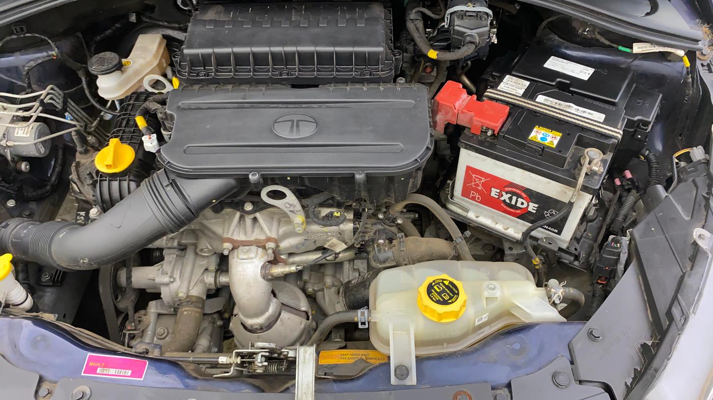 2024 Tata TIGOR XZA Plus iCNG , CNG, Automatic, 10,554 km, Engine View - Left
