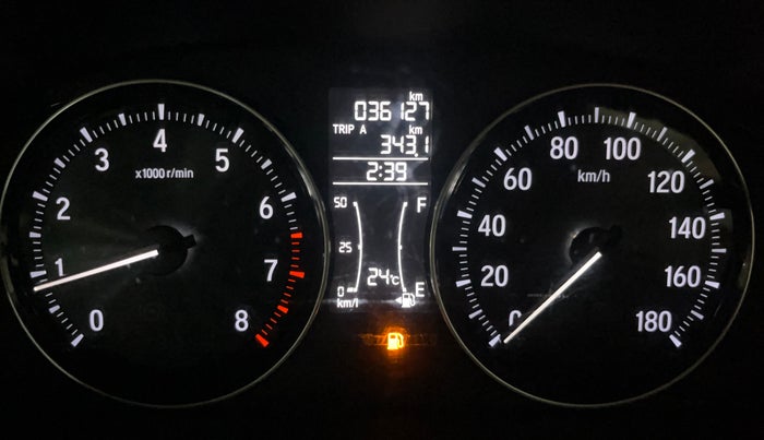 2019 Honda Amaze 1.2L I-VTEC VX, Petrol, Manual, 36,118 km, Odometer Image