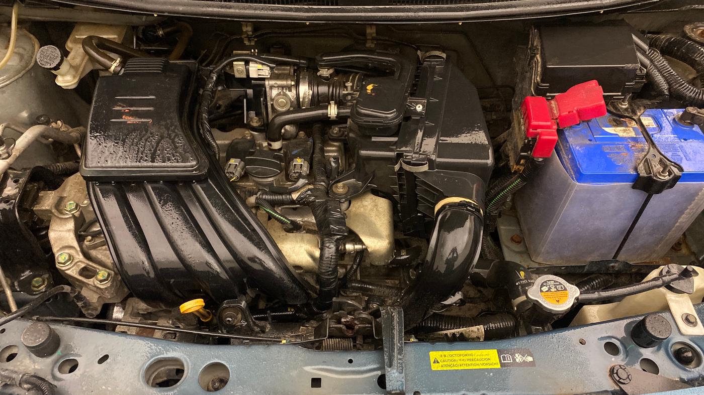 2018 Nissan Micra Active XL, Petrol, Manual, 49,553 km, Engine View