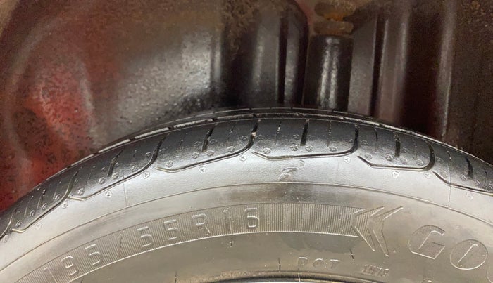 2019 Skoda Rapid MONTE CARLO 1.6 MPI AT, Petrol, Automatic, 91,185 km, Left Rear Tyre Tread