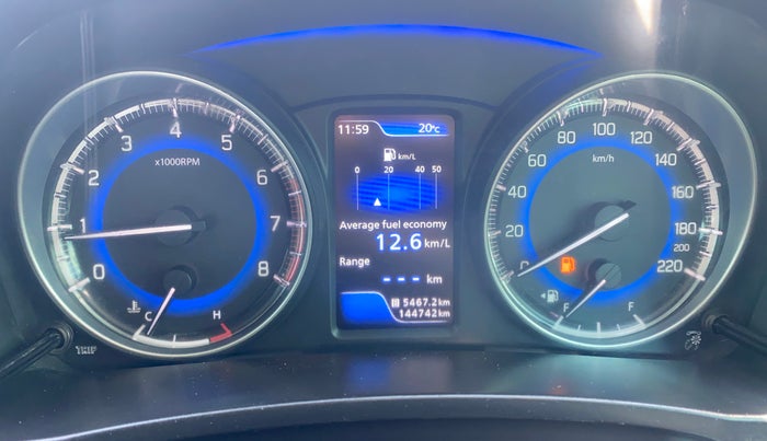 2017 Maruti Baleno ZETA PETROL 1.2, Petrol, Manual, 1,44,704 km, Odometer Image