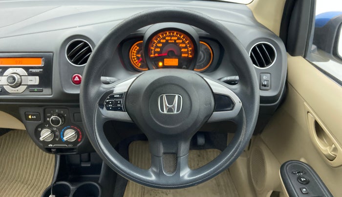 2014 Honda Amaze 1.2L I-VTEC S, Petrol, Manual, 52,835 km, Steering Wheel Close Up