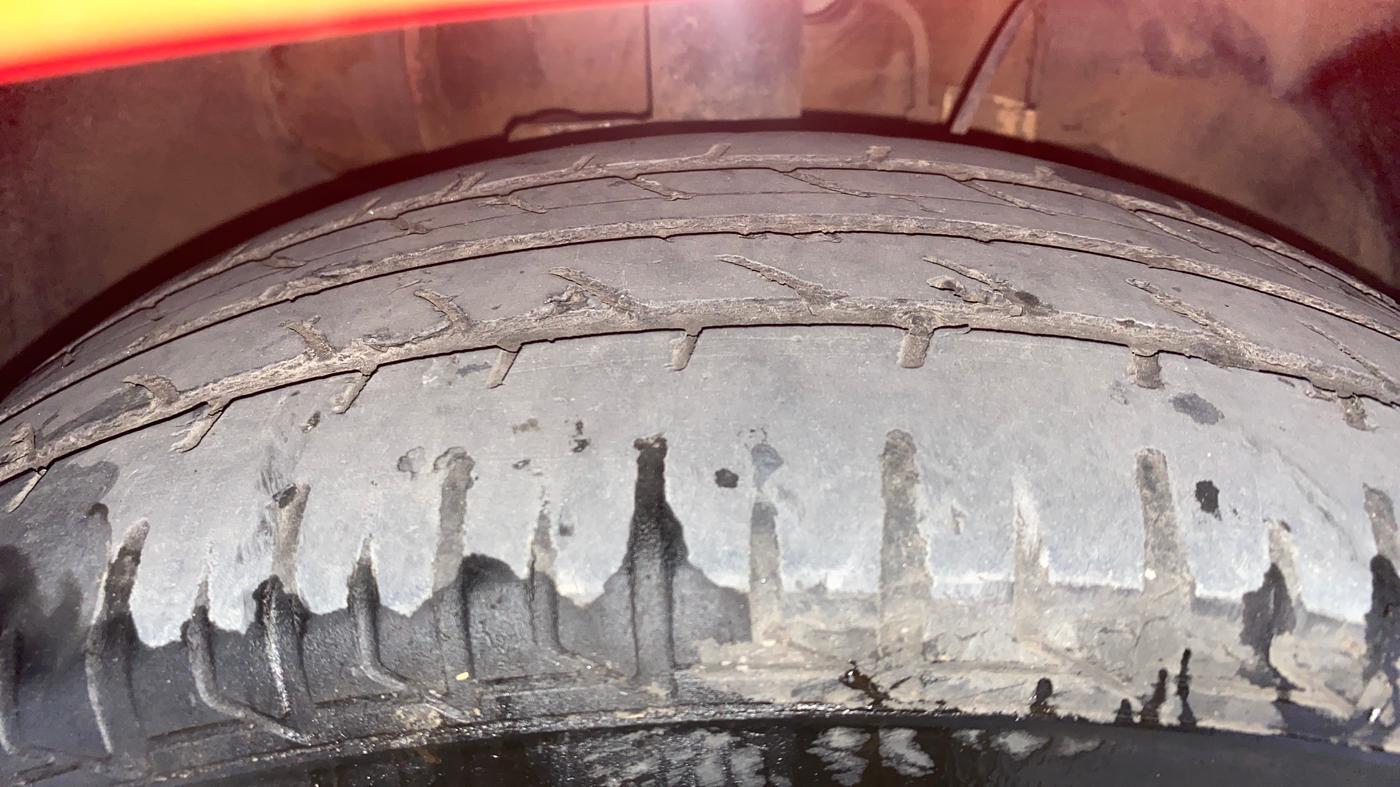 2021 Tata Tiago XZA PETROL, Petrol, Automatic, 46,547 km, Right Front Tyre Tread