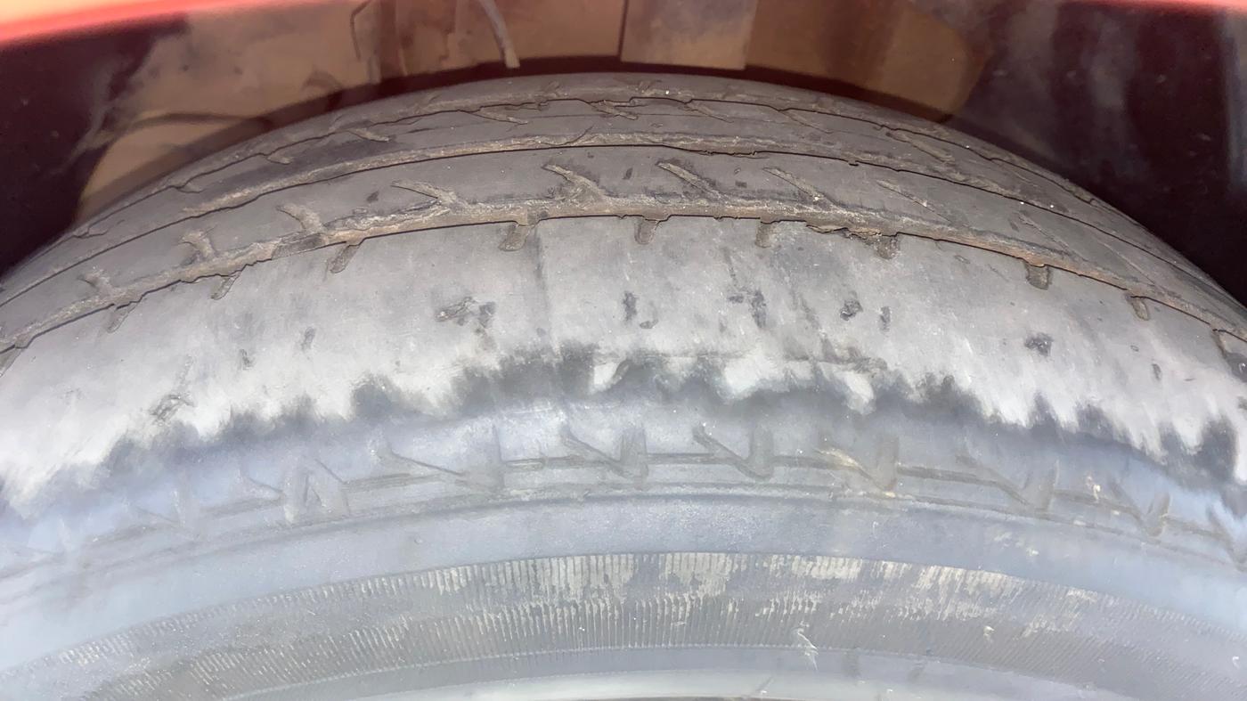 2021 Tata Tiago XZA PETROL, Petrol, Automatic, 46,547 km, Left Front Tyre Tread