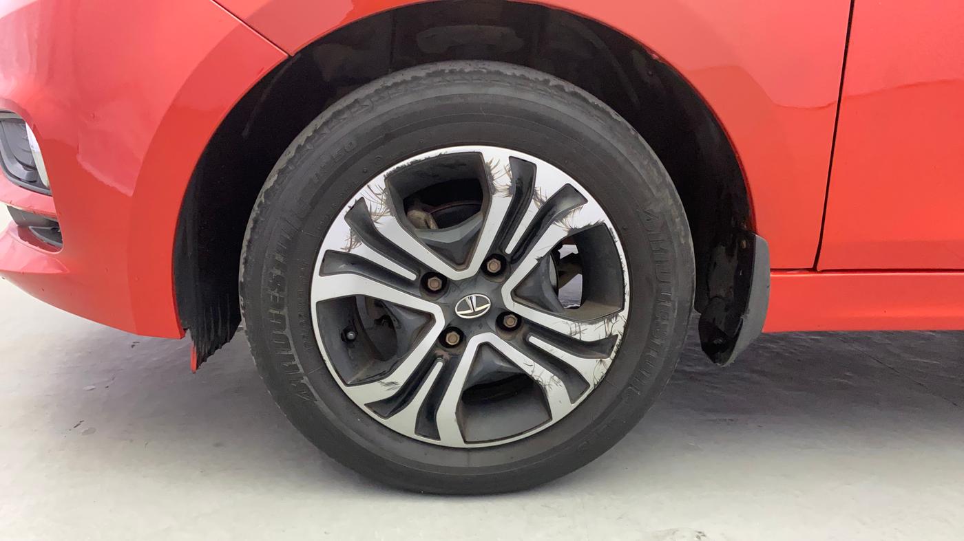 2021 Tata Tiago XZA PETROL, Petrol, Automatic, 46,547 km, Left Front Wheel