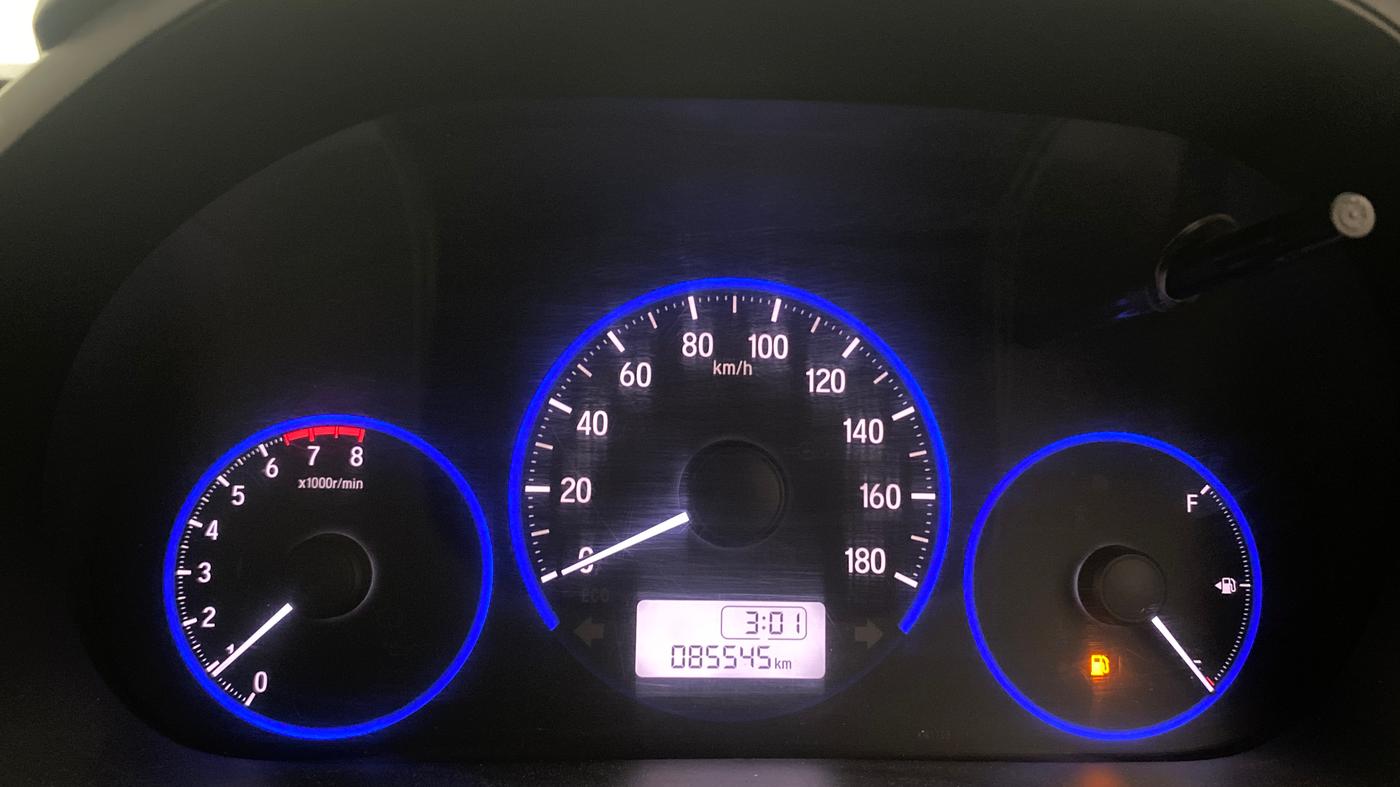 2017 Honda Brio VX MT, Petrol, Manual, 85,545 km, Odometer Image