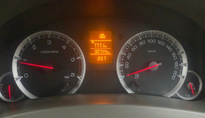 2012 Maruti Ertiga ZDI, Diesel, Manual, 90,743 km, Odometer Image