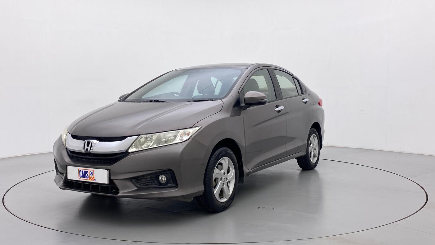 2015 Honda City VX CVT PETROL, Petrol, Automatic, 65,037 km, Left Front Diagonal