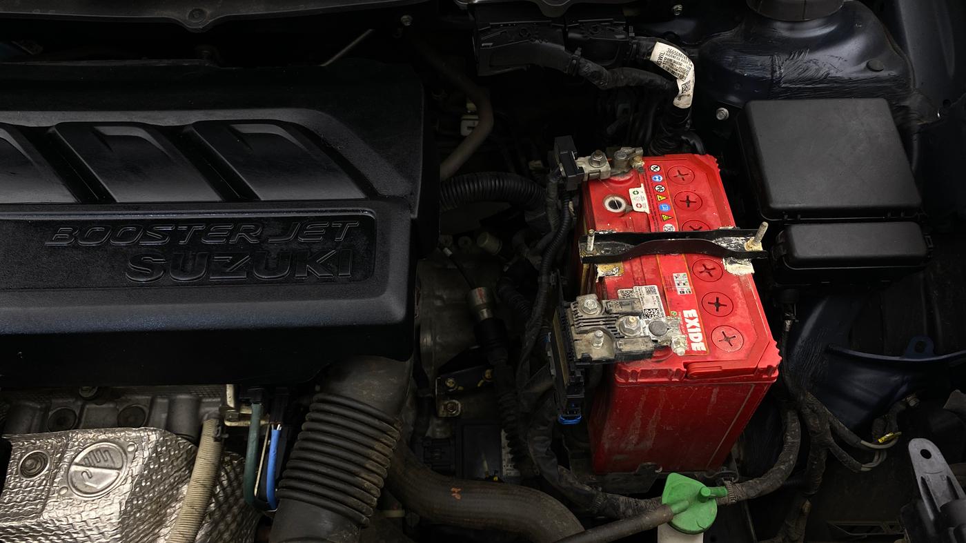 2023 Maruti FRONX ALPHA 1.0L TURBO 6 AT, Petrol, Automatic, 22,643 km, Engine View - Left