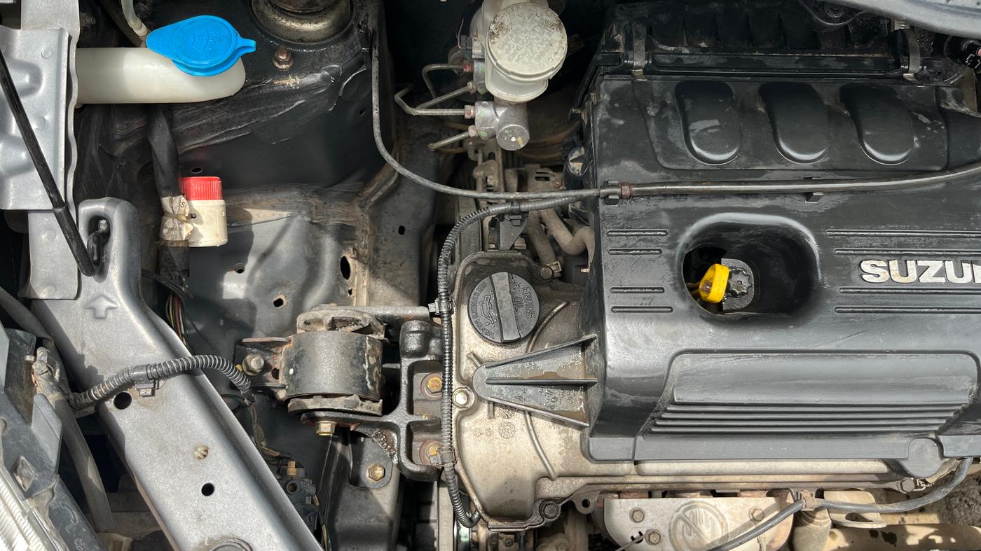 2013 Maruti Wagon R 1.0 VXI, Petrol, Manual, 60,308 km, Engine View - Right