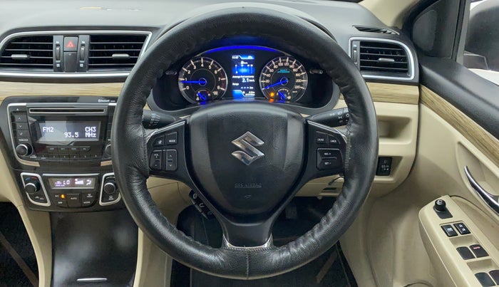 2019 Maruti Ciaz DELTA 1.5 SHVS VVT MT, Petrol, Manual, 81,666 km, Steering Wheel Close Up