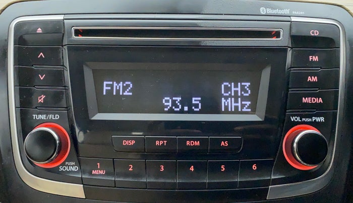2019 Maruti Ciaz DELTA 1.5 SHVS VVT MT, Petrol, Manual, 81,666 km, Infotainment System