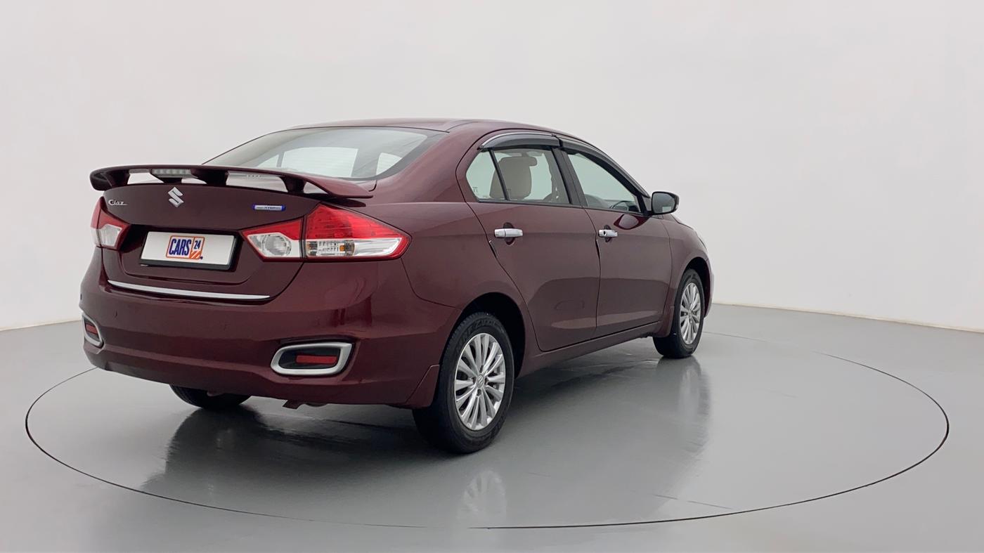 2019 Maruti Ciaz DELTA 1.5 SHVS VVT MT, Petrol, Manual, 81,666 km, Right Back Diagonal