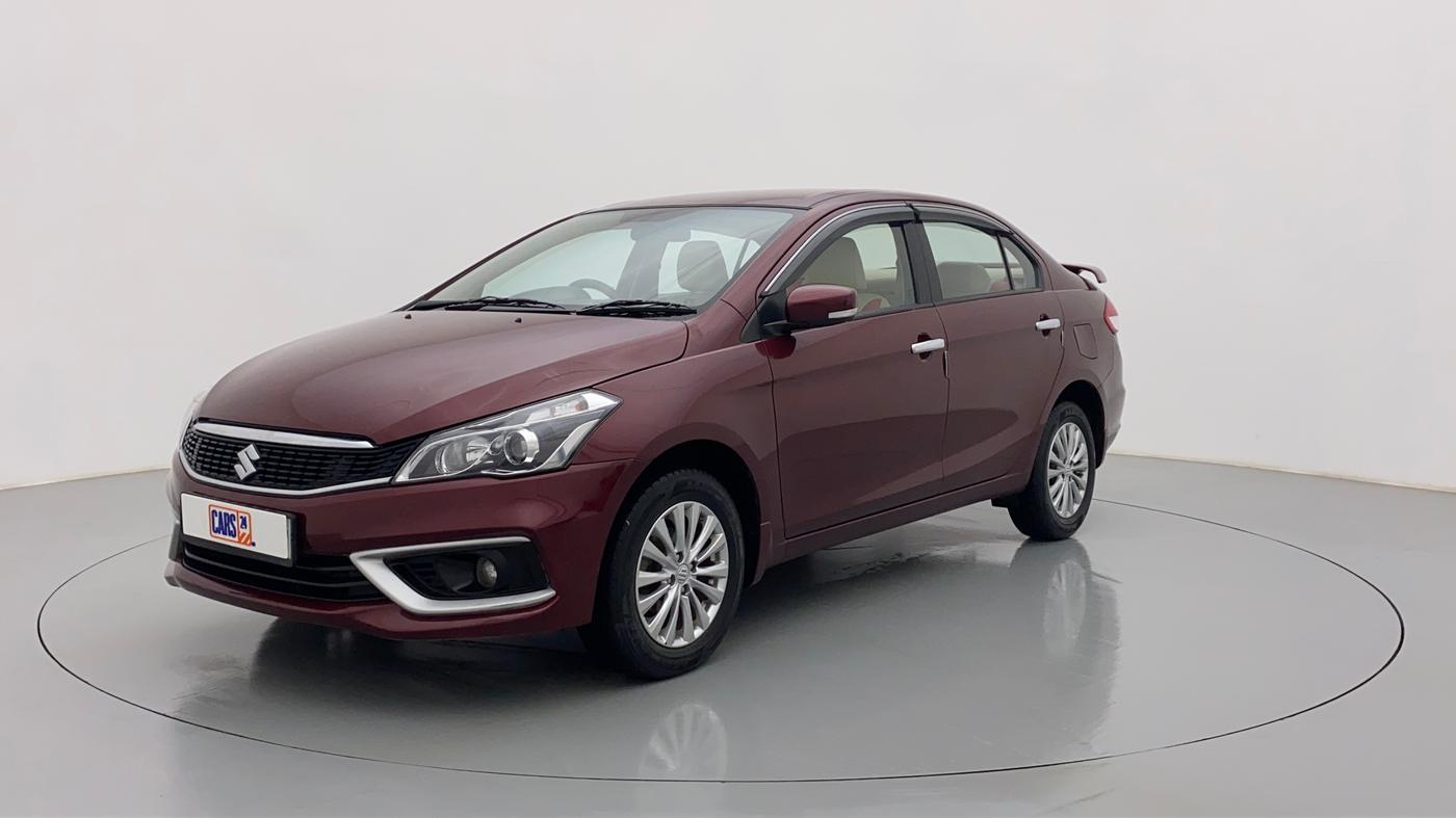 2019 Maruti Ciaz DELTA 1.5 SHVS VVT MT, Petrol, Manual, 81,666 km, Left Front Diagonal