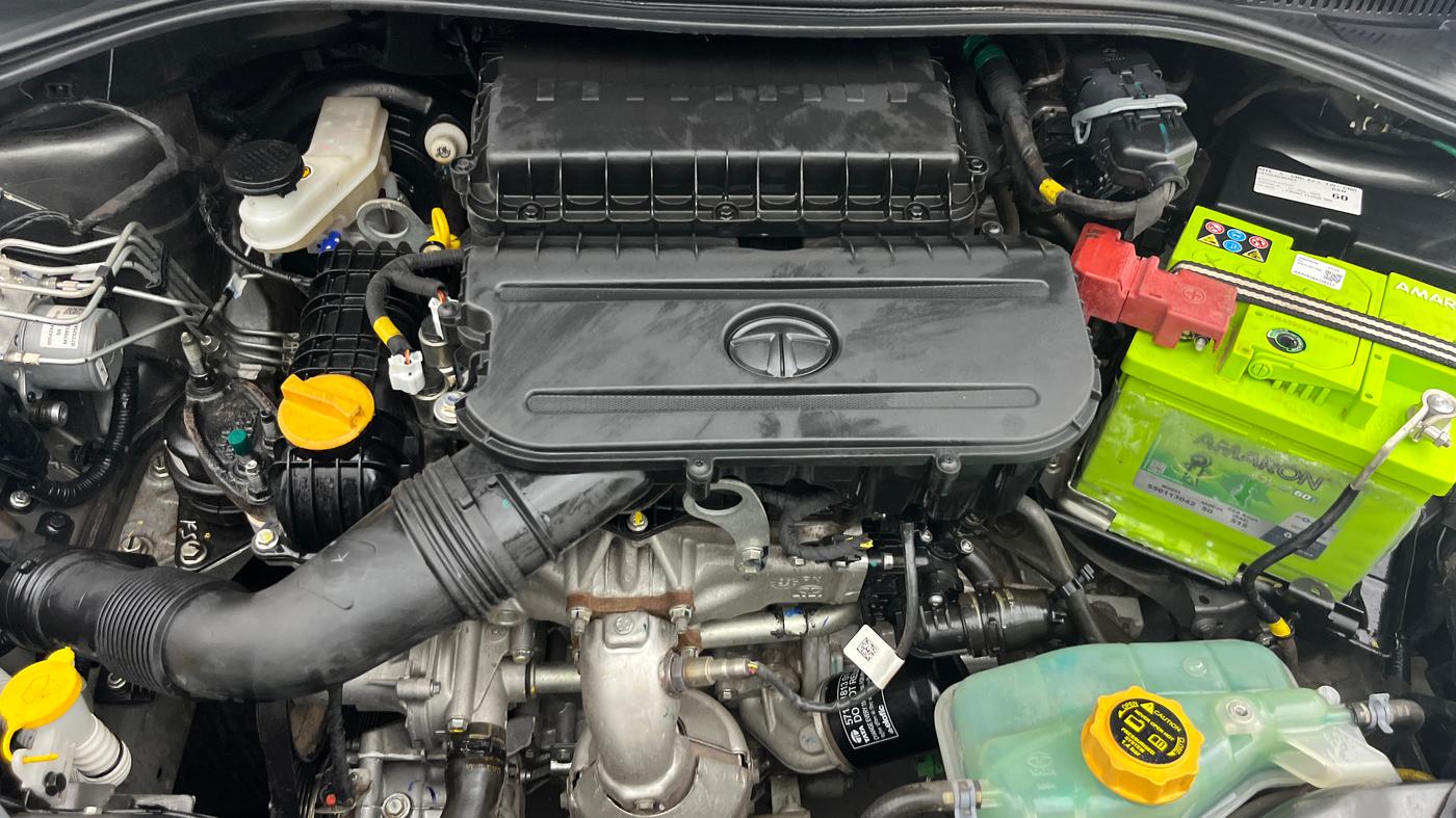 2023 Tata TIGOR XZ PLUS CNG, CNG, Manual, 25,571 km, Engine View