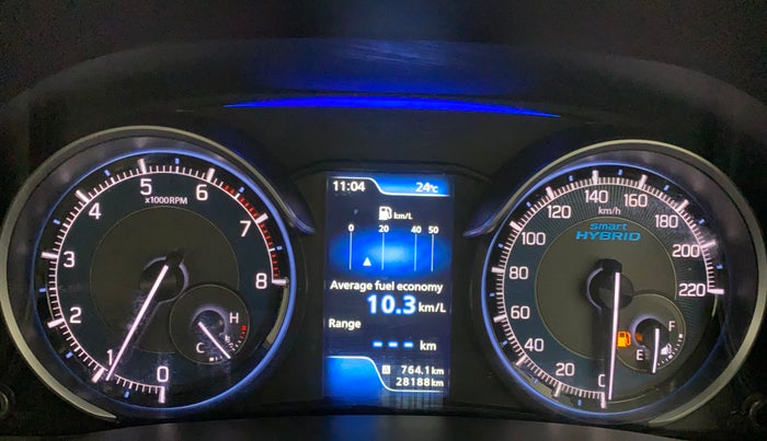 2019 Maruti XL6 ZETA MT, Petrol, Manual, 28,188 km, Odometer Image