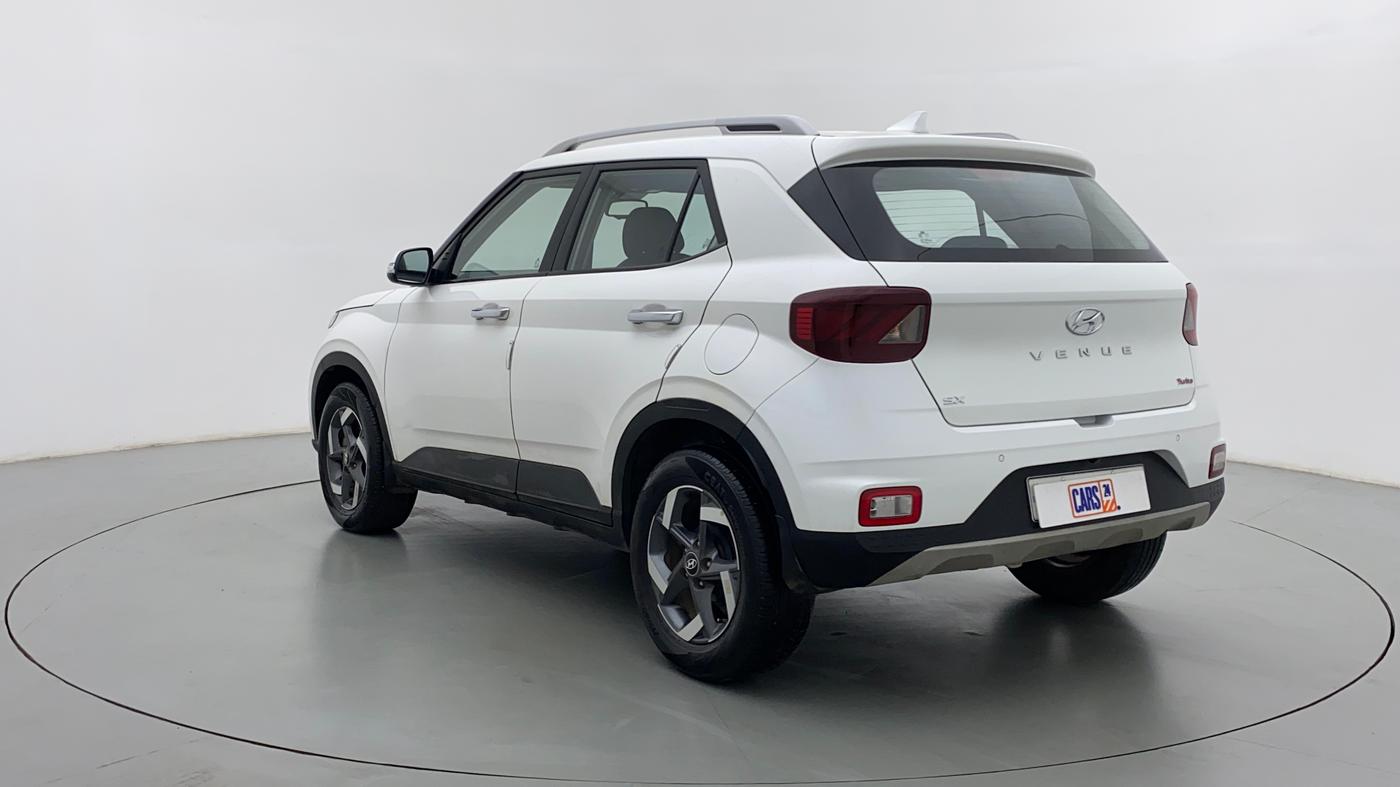 2020 Hyundai VENUE 1.0 TURBO GDI SX+ AT, Petrol, Automatic, 18,652 km, Left Back Diagonal