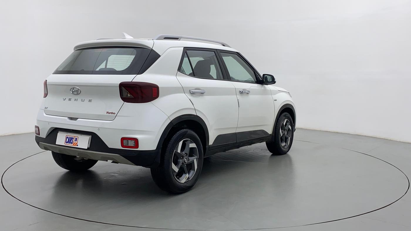 2020 Hyundai VENUE 1.0 TURBO GDI SX+ AT, Petrol, Automatic, 18,652 km, Right Back Diagonal