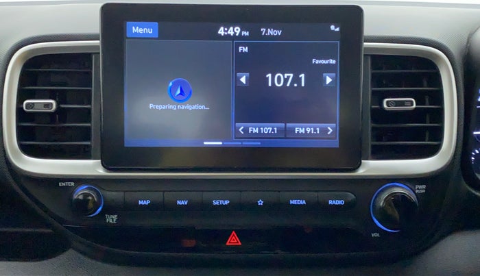 2020 Hyundai VENUE 1.0 TURBO GDI SX+ AT, Petrol, Automatic, 18,652 km, Infotainment System