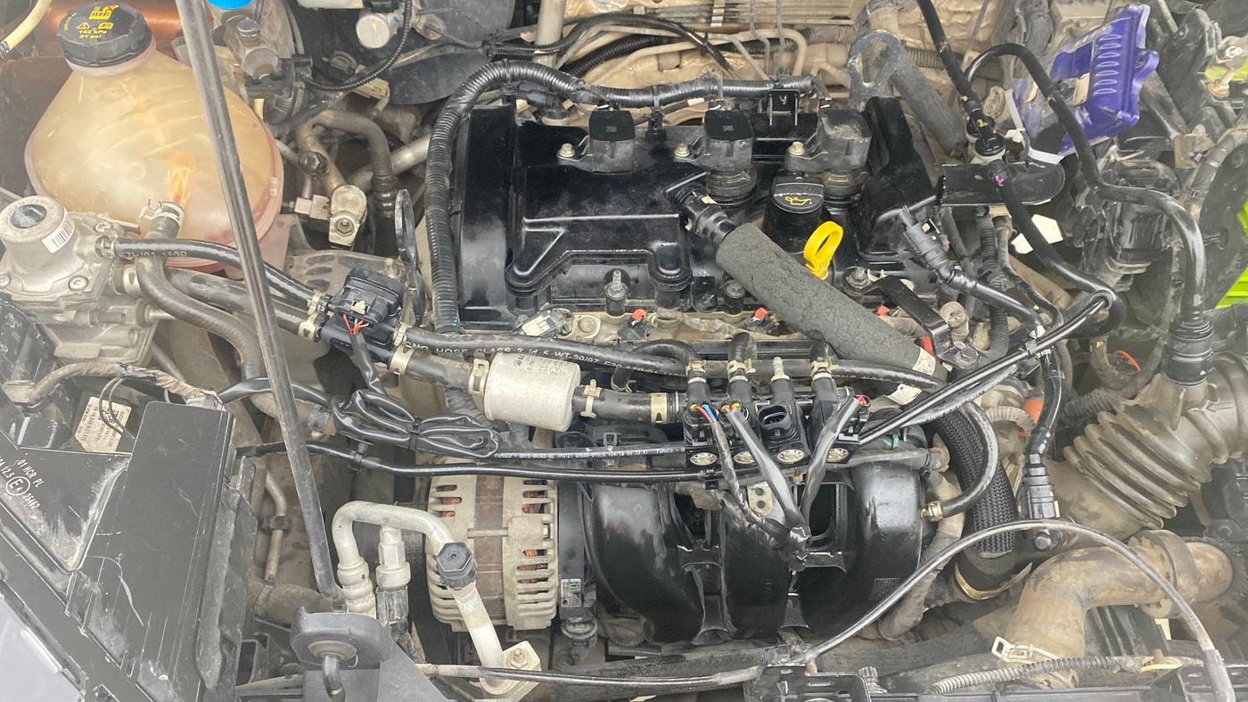 2019 Ford Ecosport TREND 1.5L PETROL, CNG, Manual, 90,281 km, Engine View - Right