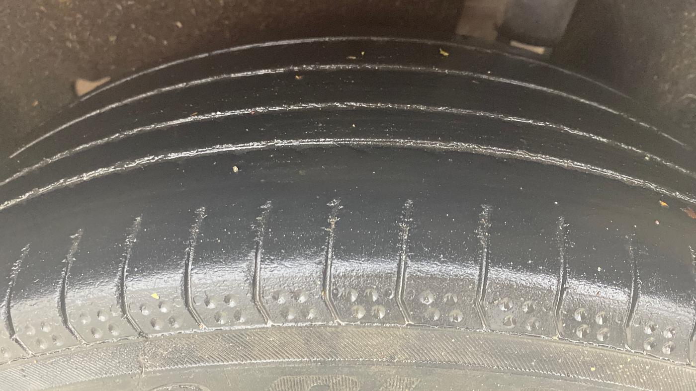 2019 Ford Ecosport TREND 1.5L PETROL, CNG, Manual, 90,281 km, Left Rear Tyre Tread