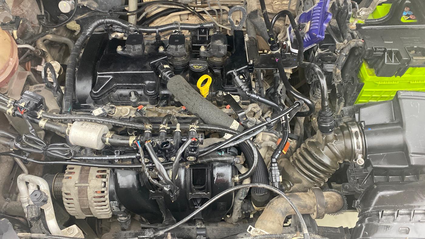 2019 Ford Ecosport TREND 1.5L PETROL, CNG, Manual, 90,281 km, Engine View