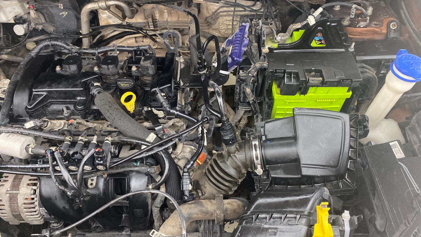 2019 Ford Ecosport TREND 1.5L PETROL, CNG, Manual, 90,281 km, Engine View - Left