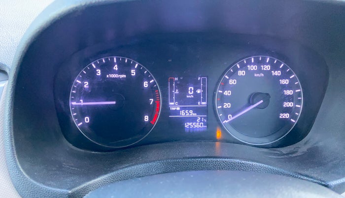 2015 Hyundai Creta S 1.6 PETROL, Petrol, Manual, 1,25,511 km, Odometer Image