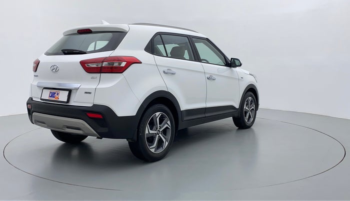 2019 Hyundai Creta 1.6 SX AT CRDI, Diesel, Automatic, 12,012 km, Right Back Diagonal (45- Degree) View