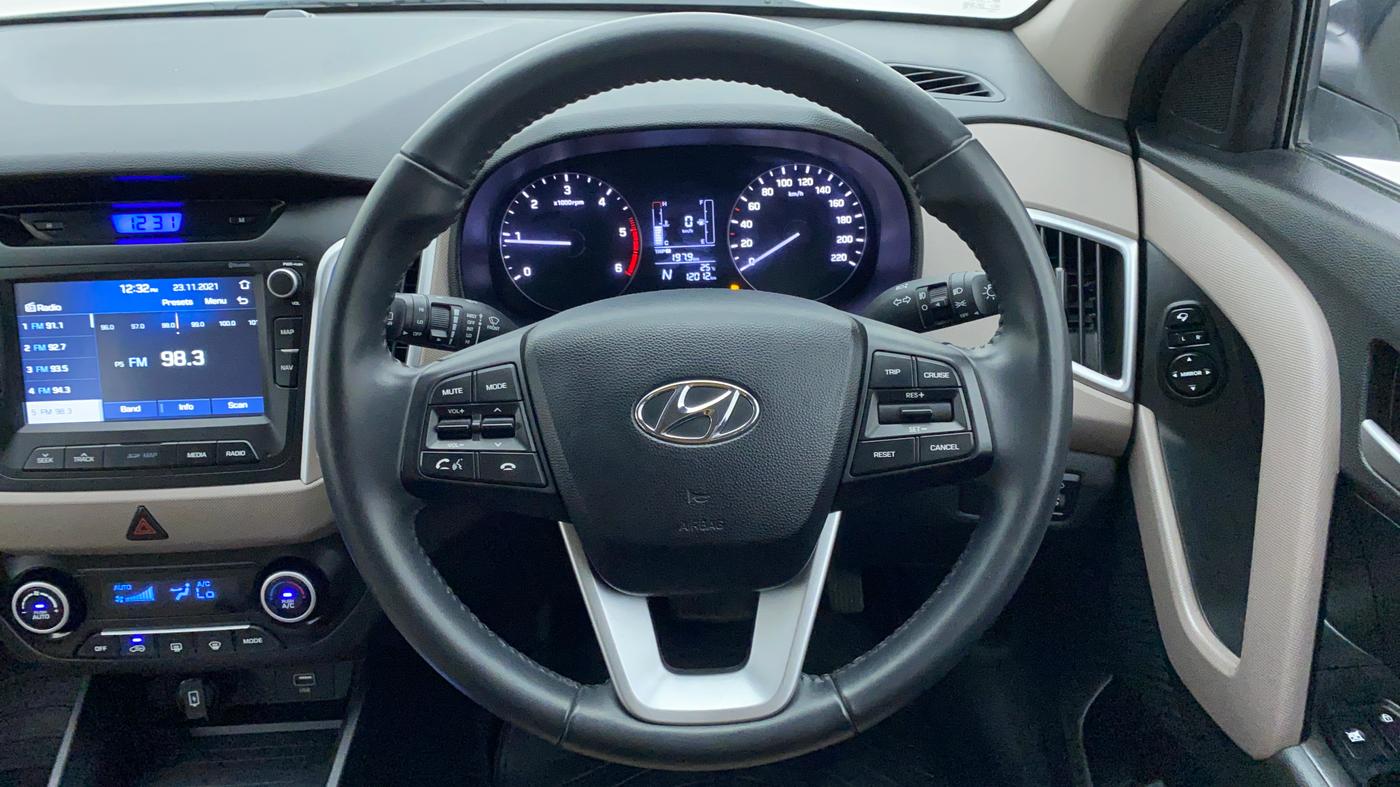 2019 Hyundai Creta 1.6 SX AT CRDI, Diesel, Automatic, 12,012 km, Steering Wheel Close-up
