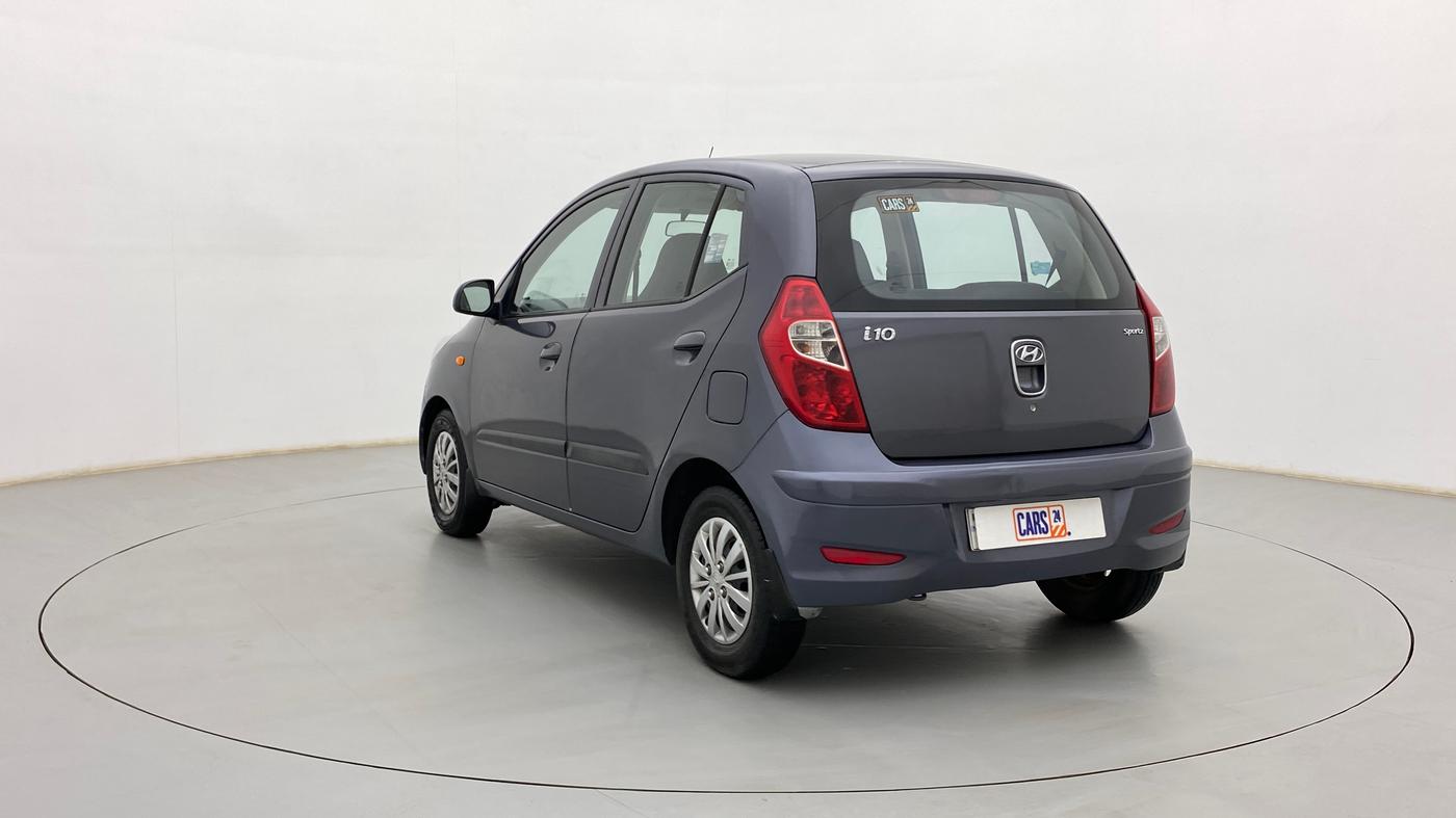 2014 Hyundai i10 SPORTZ 1.1, Petrol, Manual, 49,374 km, Left Back Diagonal