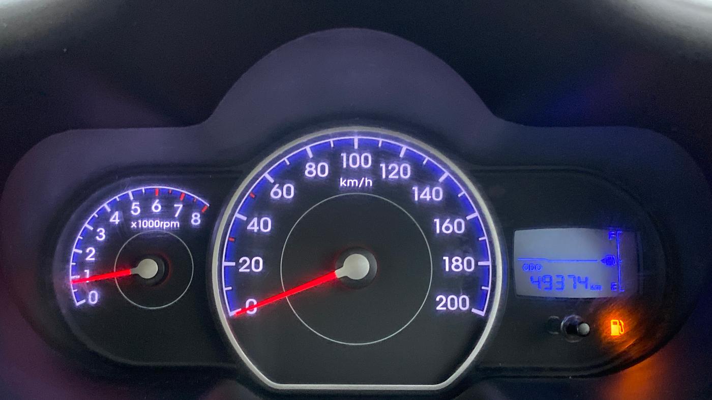 2014 Hyundai i10 SPORTZ 1.1, Petrol, Manual, 49,374 km, Odometer Image