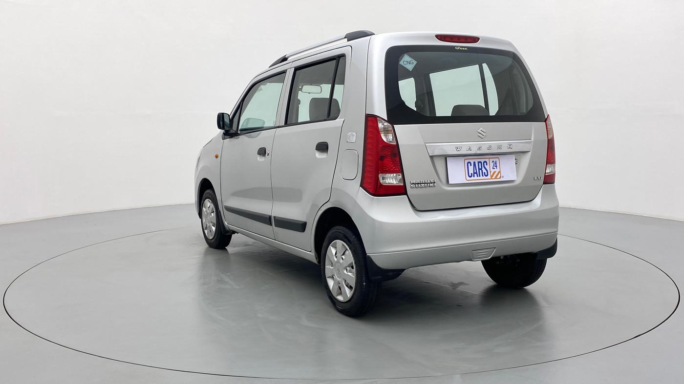 2015 Maruti Wagon R 1.0 LXI CNG, CNG, Manual, 87,691 km, Left Back Diagonal